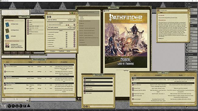 Fantasy Grounds - Pathfinder RPG - Pathfinder Companion Osirion Land of Pharaohs