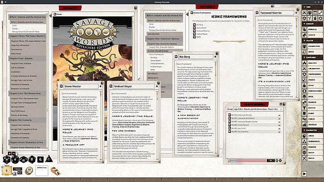 Fantasy Grounds - Rifts(R) for Savage Worlds: Atlantis and the Demon Seas Sourcebook