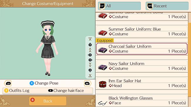 Summer Sailor Set - WorldNeverland - Daily Life in the Elnea Kingdom - Another Life Adventure