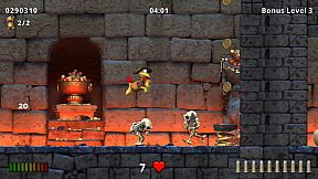 Crazy Chicken Jump 'n' Run Traps and Treasures