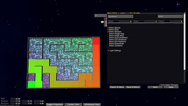 Maze Engine - In Game Level Editor