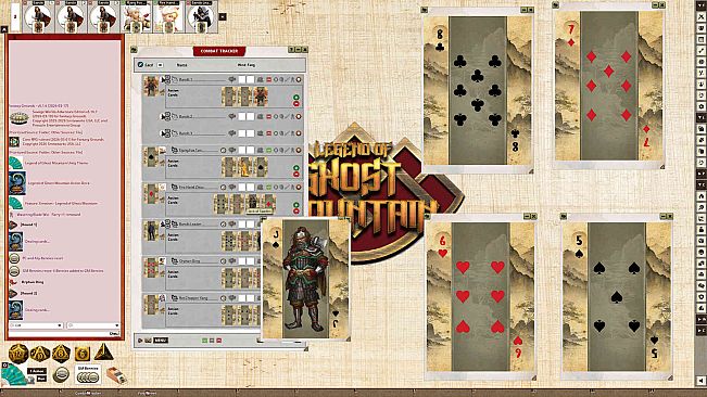 Fantasy Grounds - Legend of Ghost Mountain Action Deck