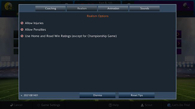 Pro Strategy Football 2021