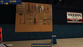 Motorbike Garage Mechanic Simulator
