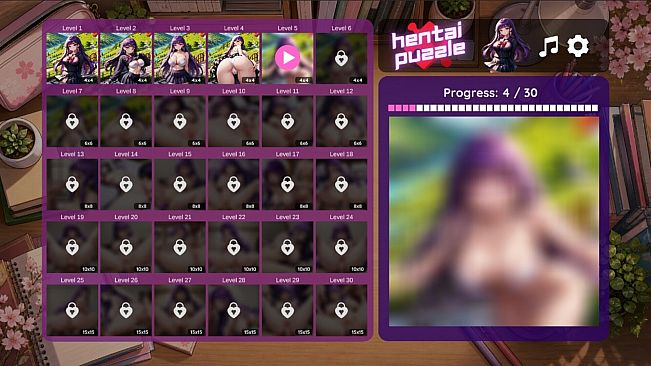 Hentai Puzzle: Midori
