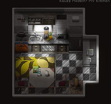 RPG Maker MZ - Modern + Inner Basic Tiles