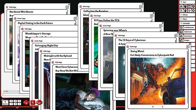 Fantasy Grounds - Cyberpunk RED - Interface RED Volume 3