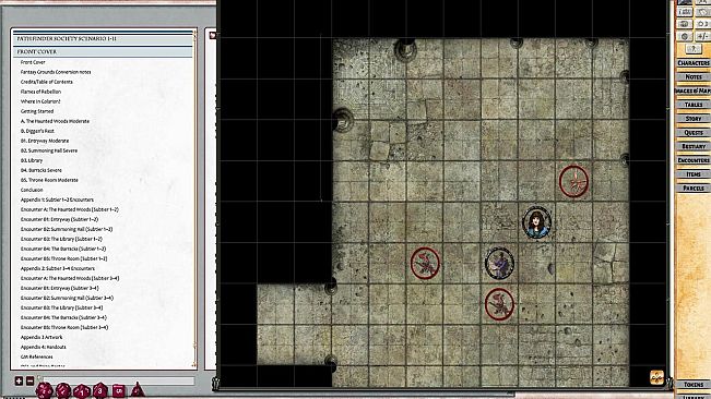 Fantasy Grounds - Pathfinder RPG - Pathfinder Society Scenario #1-11: Flames of Rebellion