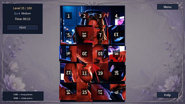 Hentai Succubus Puzzle