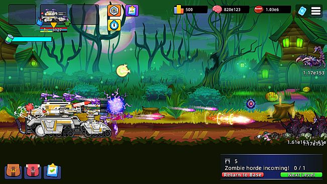 Bomb Vehicle The Idle Clicker - Megoliath Armed Reclamation Vehicle