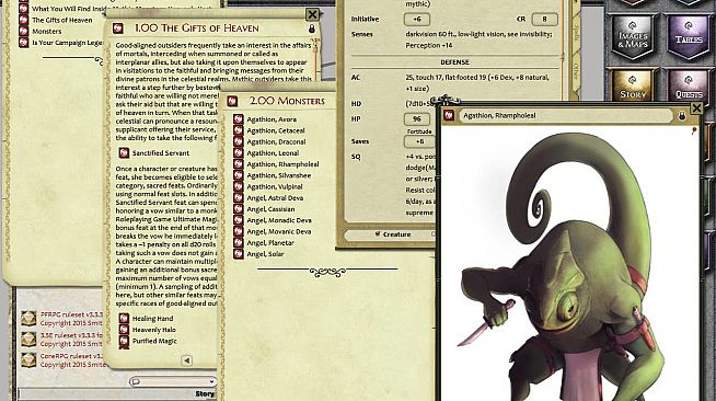 Fantasy Grounds - Mythic Monsters #30: Heavenly Host (PFRPG)