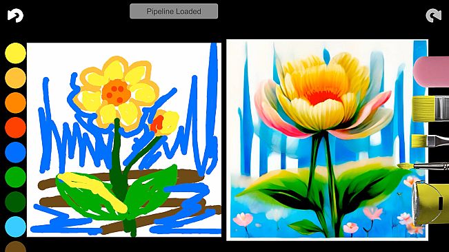AI PAINTER: Painting Simulator