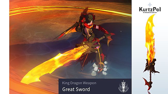 KurtzPel - King Dragon Basic Weapon Set