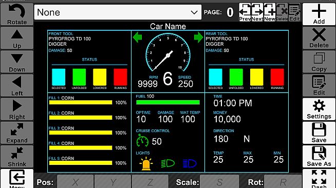 DashPanel - Farming Simulator Full Data