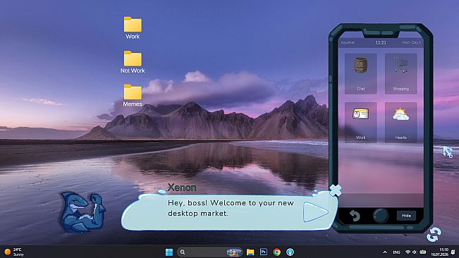 Love At The Desktop Market