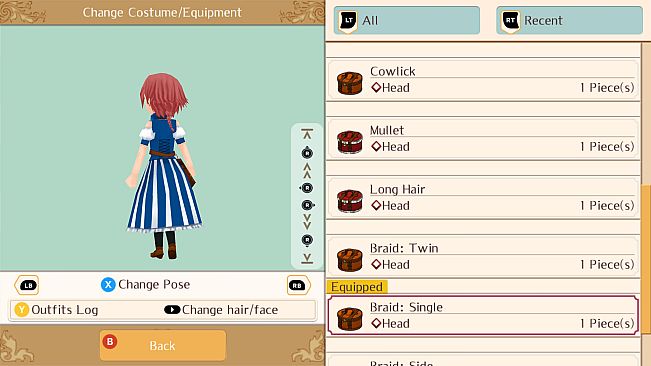 Hair Extension Set - WorldNeverland - Daily Life in the Elnea Kingdom - Another Life Adventure