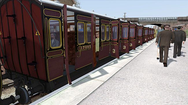 TS Marketplace: Caledonian Railway 45ft Non-Corridor - LMS Period 1 Add-On