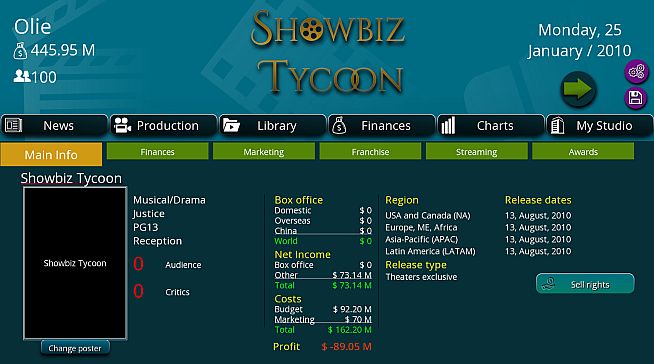 Showbiz Tycoon