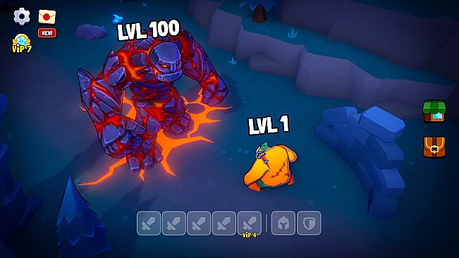 Butcher hero: hook'n'chew RPG