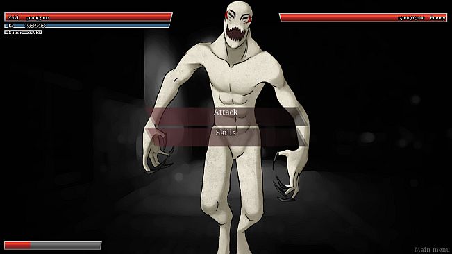 Winter's empty mask - Boss Rush