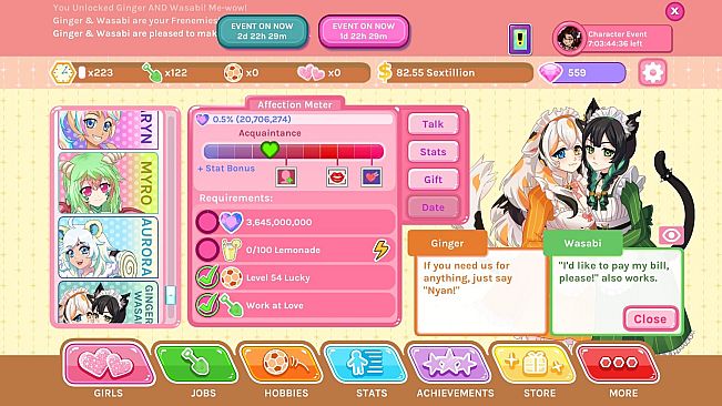 Crush Crush - Fuzzy Festival Event Bundle