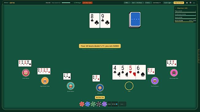 Card Count Coach
