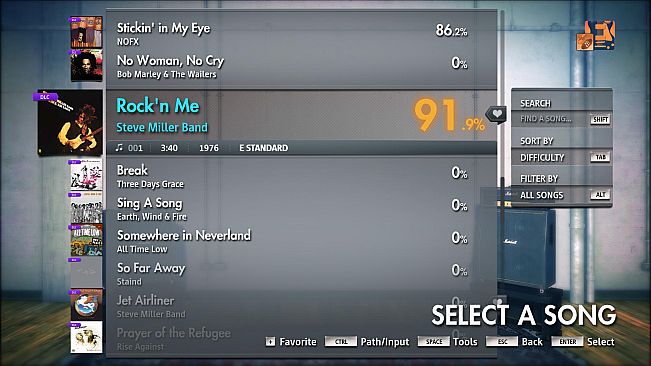 Rocksmith 2014 Edition – Remastered – Steve Miller Band - “Rock’n Me”