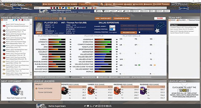 Draft Day Sports: Pro Football 2018