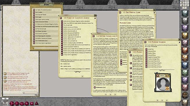 Fantasy Grounds - Mythic Monster #7: Inner Planes (PFRPG)