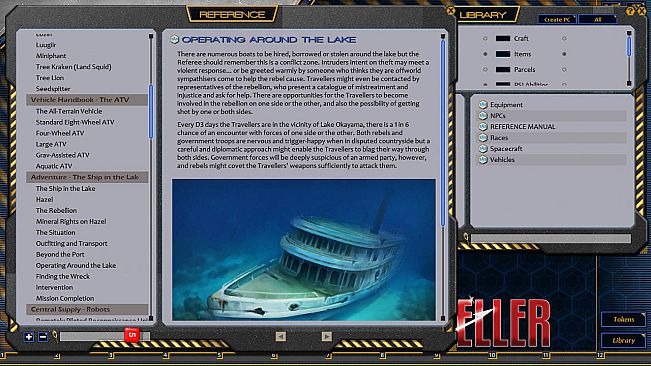 Fantasy Grounds - Journal of the Travellers' Aid Society Volume 1