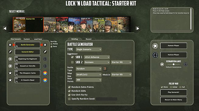 Lock 'n Load Tactical Digital: Battle Generator & Editor
