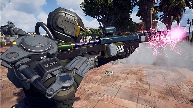 EARTH DEFENSE FORCE: IRON RAIN - Weapon: PT-Pythagoras