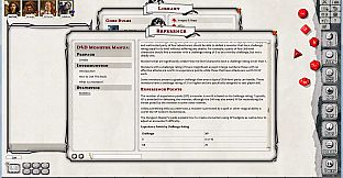 Fantasy Grounds - D&D Monster Manual