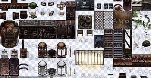 RPG Maker MZ - Krachware Cyberpunk Tileset Pack