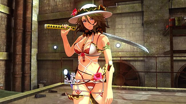 OneeChanbara ORIGIN - Exclusive Aya Costume: Aya's Bondage Bikini Chic White