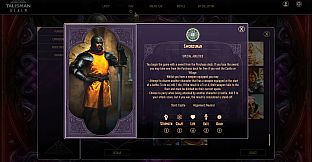 Talisman: Digital 5th Edition - The Swordsman Character