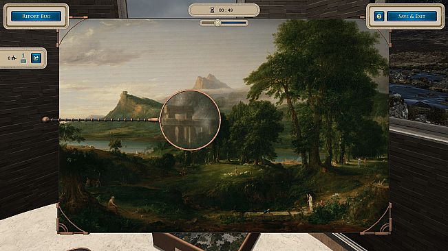 Masters of Puzzle - The Arcadian or Pastoral State by Thomas Cole