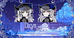 Days with Evraco: The Blind Witch in Blue Forest-Chibi Stickers