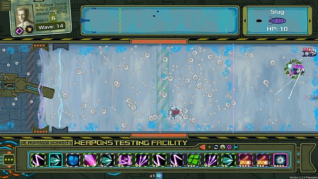 Dr. Professor Scientist's Weapons Testing Facility