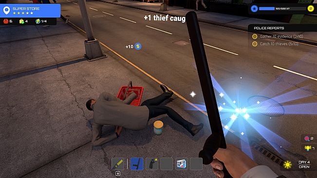 Supermarket Guard Simulator