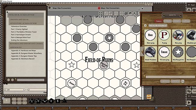 Fantasy Grounds - D&D Adventurers League EB-18 Scales of War