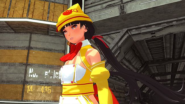 OneeChanbara ORIGIN - Exclusive Saki Costume: Dream Hostess Saki Omelet Yellow