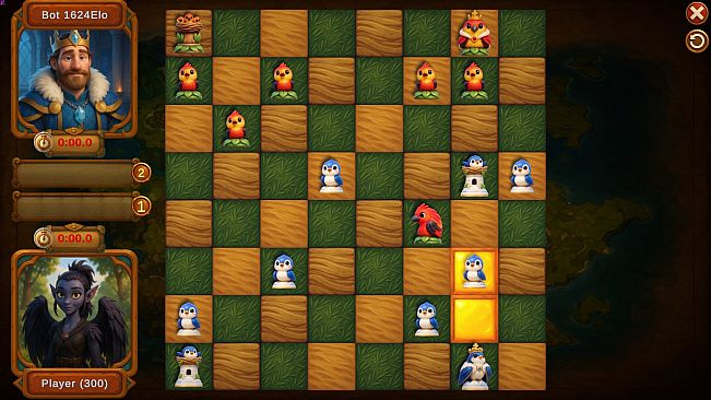 Choc Tactic for Chess Master - Happy Bird Day
