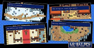 RPG Maker MV - Lo-Bit RPG Pixel Art Asset Pack