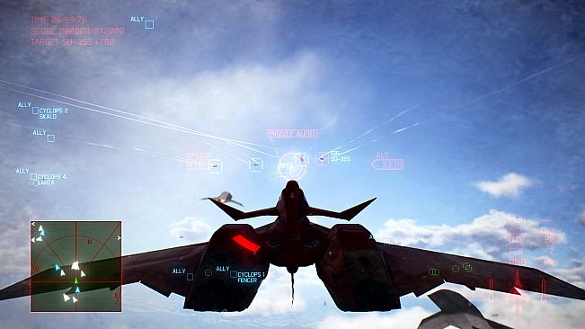 ACE COMBAT7: SKIES UNKNOWN - ADF-11F Raven Set