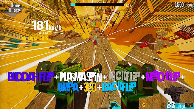 ACID DROP DOWNHILL: WITH UZI