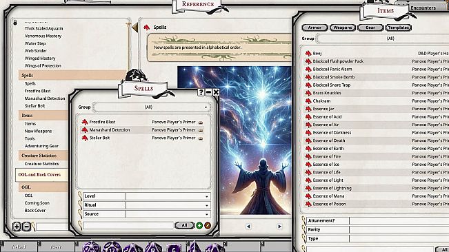 Fantasy Grounds - Panovo Player's Primer