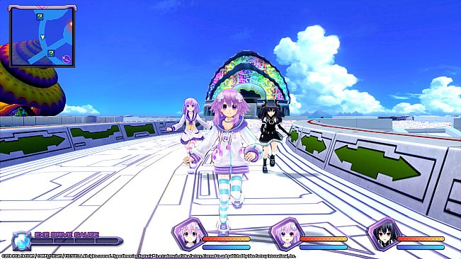 Hyperdimension Neptunia Re;Birth1 - Pain Terrain