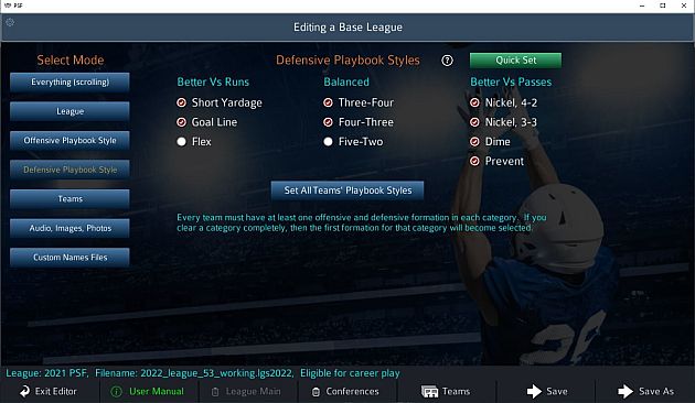 Pro Strategy Football 2022