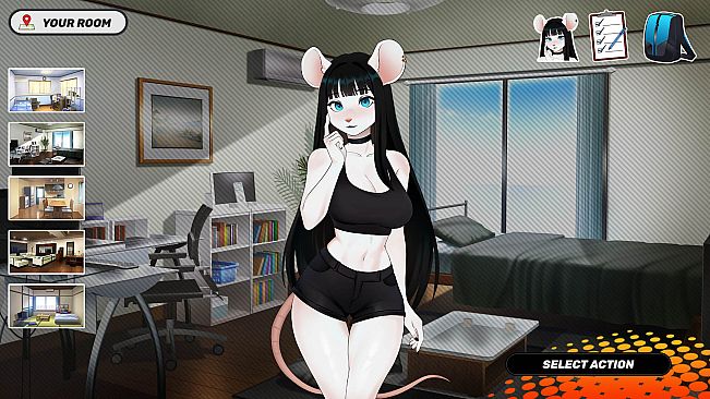 My Furry Goth Girlfriend